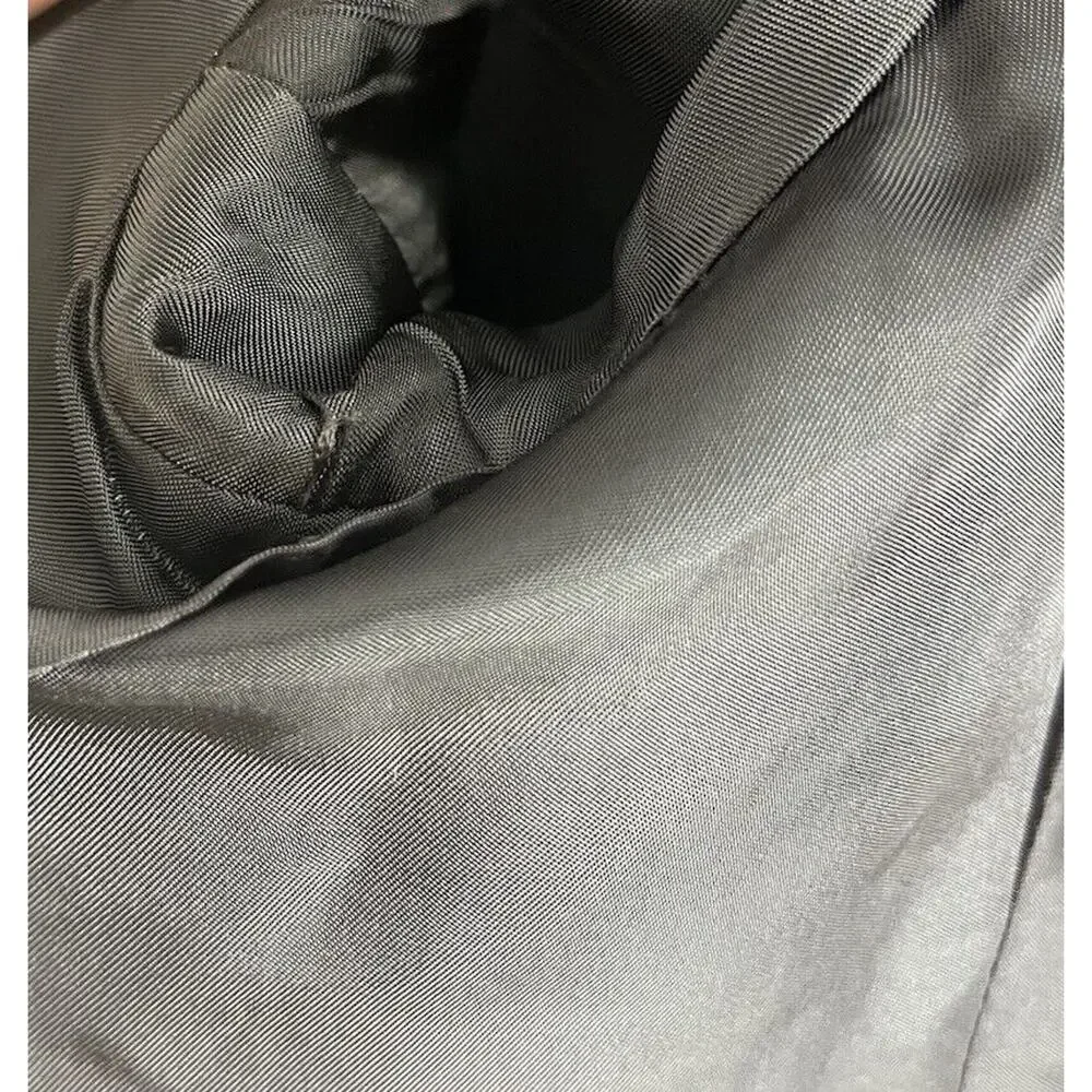 Hickey Freeman Blazer 46R Dark Gray Wool Men’s Loro Piana Italy Old Money